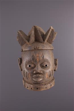 Arte africana - Gelede mascarar