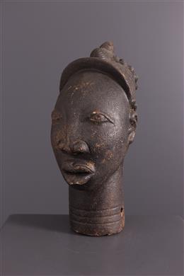Arte africana - Cabeça de terracota Ife 