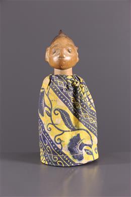 Arte africana - boneca-estátua Yoruba